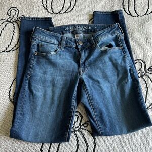 American eagle super stretch skinny jeans women’s